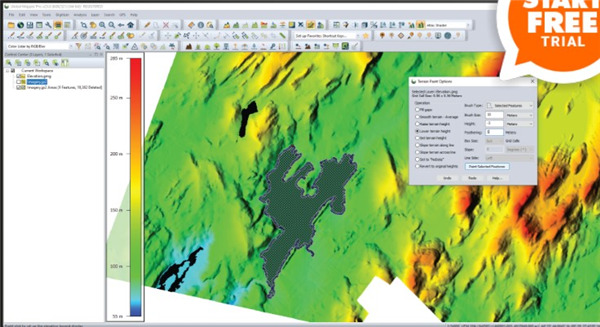 GlobalMapper破解版图片7
