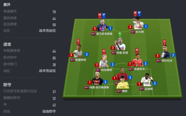 fifa online4三中卫打法攻略1