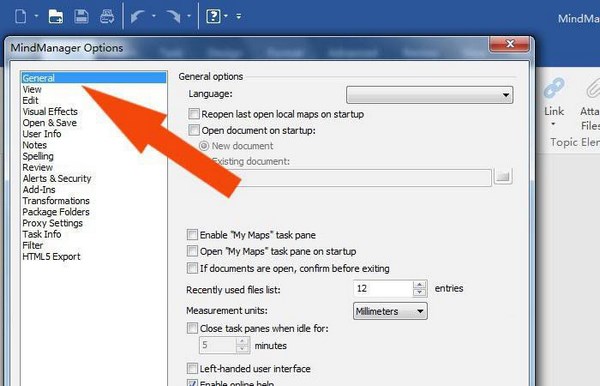 MindManager如何设置中文截图3