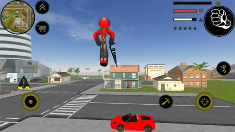 火柴人绳索英雄破解版新手攻略截图2