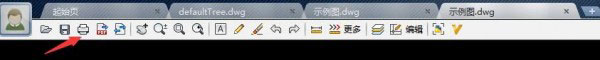 CAD迷你看图破解版怎么打印图片1