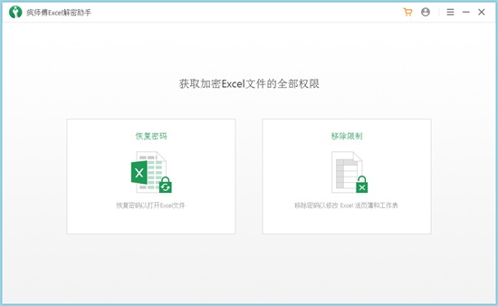 疯师傅Excel解密助手图片1