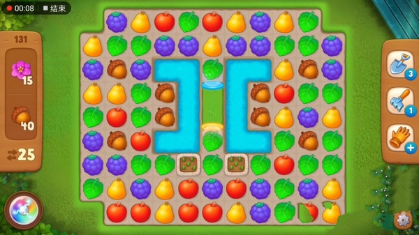 梦幻花园第131关怎么过1