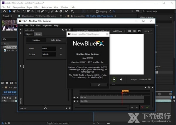 NewBlueFX Titler Pro截图1