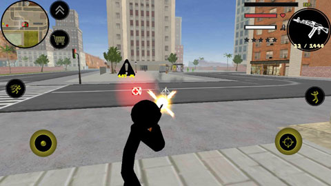 火柴人绳索英雄破解版新手攻略截图1