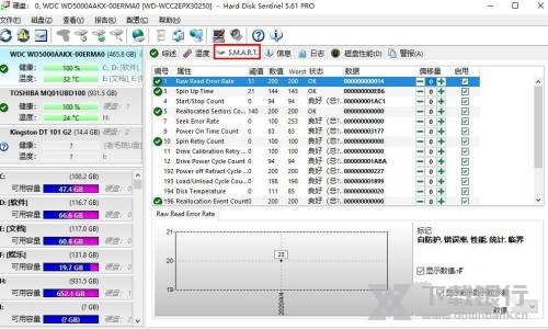 Hard Disk Sentinel坏道检测方法图片3