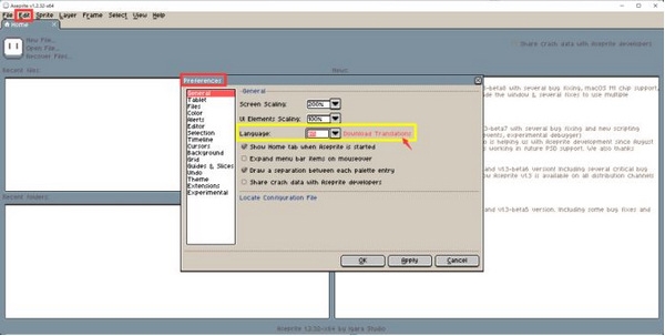 Aseprite汉化版截图2