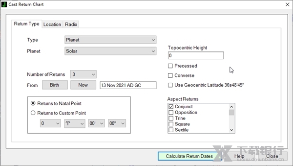 Janus5占星软件截图3