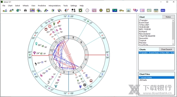 Janus5占星软件截图1