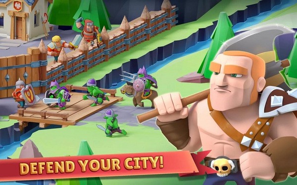 战士的游戏宣传图