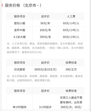 易丰搬家app注意事项