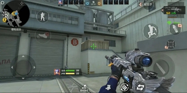 穿越火线枪战王者异域小镇保卫者卡点技巧图片11