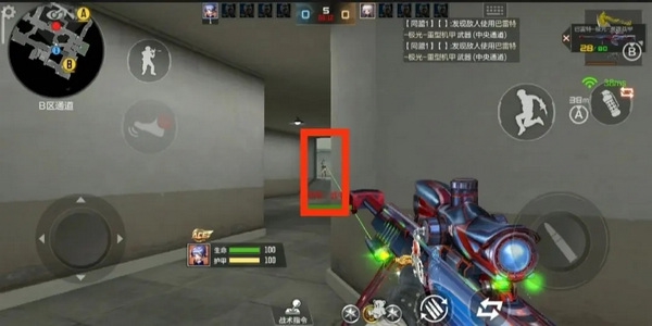 穿越火线枪战王者异域小镇保卫者卡点技巧图片10