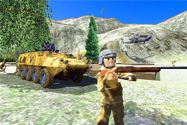 红蓝战地模拟器中文版宣传图