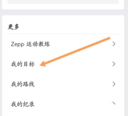 zeep设置步数目标方法图片1