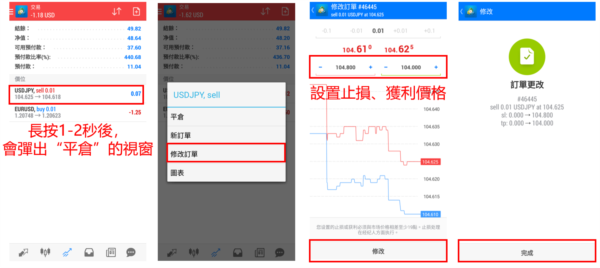 MetaTrader4下单教程图片7