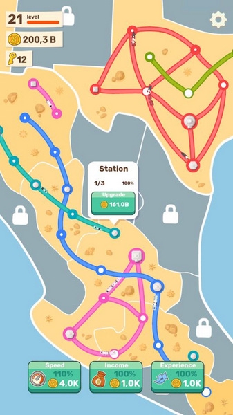 洲际铁路手游宣传图