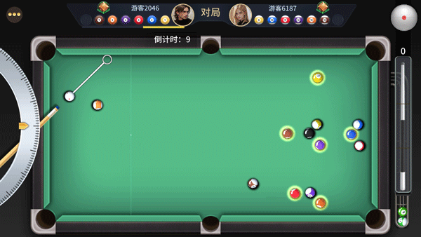 开心台球截图6