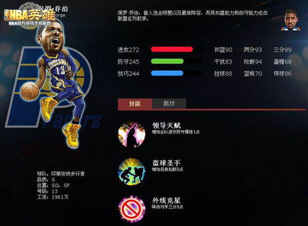 S级分卫球员推荐配图4