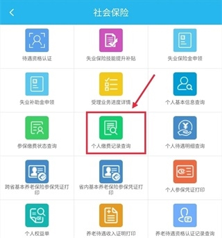 怎么查询社保缴费记录配图2