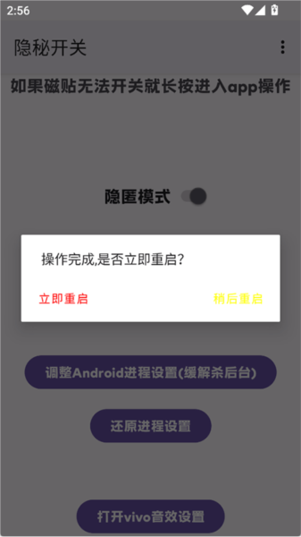 隐秘开关宣传图