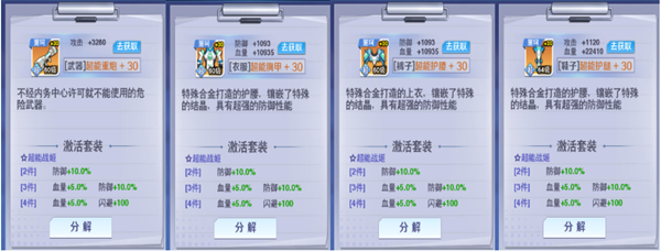 校花梦工厂装备系统介绍