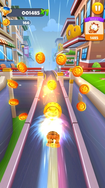 加菲猫跑酷截图