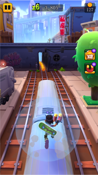 地铁跑酷滑板英雄截图4