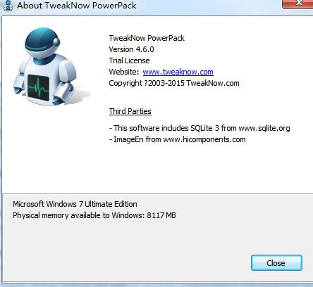 TweakNow PowerPack截图2