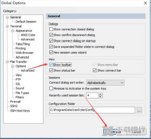 工具栏显示方法6