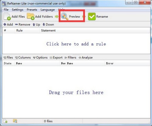 ReNamer Lite使用说明图片3