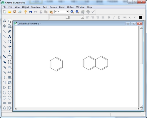 chembio3d画苯环教程图片3
