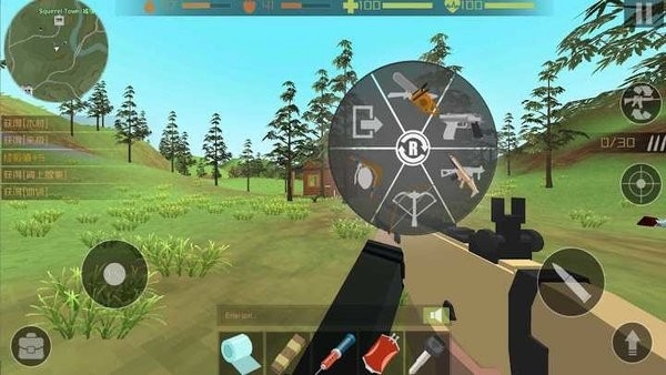 僵尸猎人像素生存内置菜单版宣传图