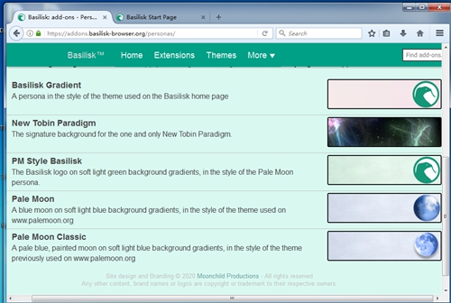 Basilisk浏览器截图3