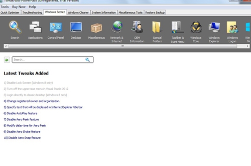 TweakNow PowerPack截图5