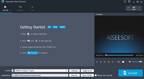 aiseesoftvideoenhancer破解版图片1