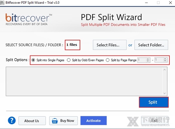 BitRecoverPDFSplitWizard图片5