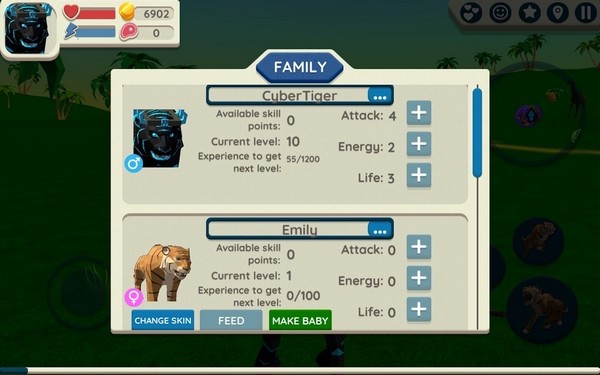 老虎模拟器3D图片