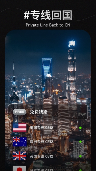 Bling加速器截图