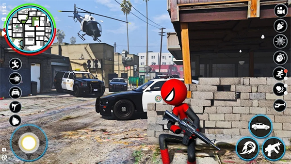 StickMan Rope Hero Spider Game图片