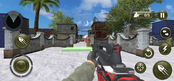 山地狙击手射击游戏图片