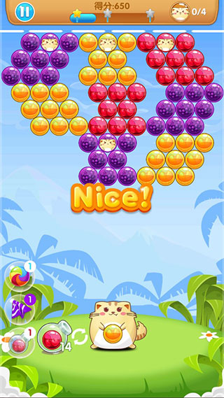 开心萌猫泡泡龙新手攻略图片3