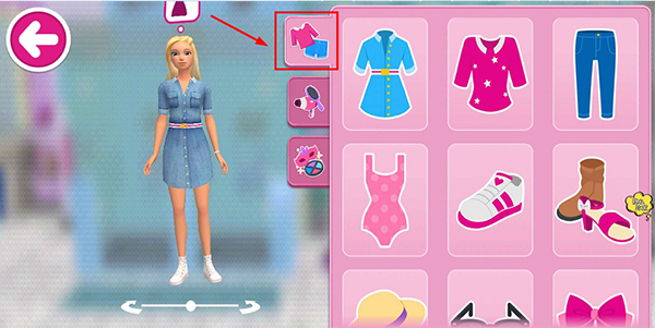 芭比梦想豪宅怎么换装图片2