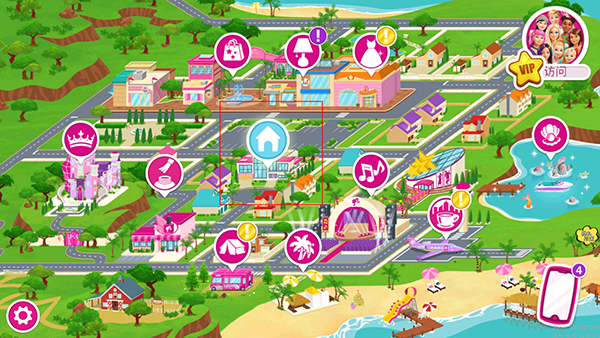 芭比梦想豪宅新手攻略图片2