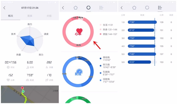 宜准跑步看心率方法图片2