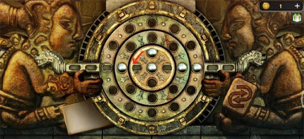 密室逃脱5逃出博物馆圆盘运转攻略图片5