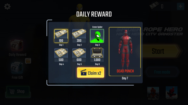 Spider Rope Hero游戏攻略图片1