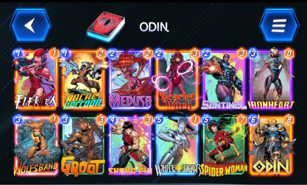 漫威终极逆转卡组推荐5