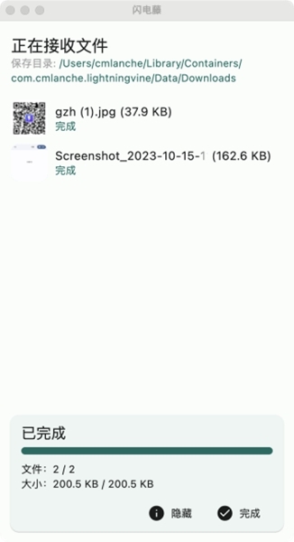 闪电藤官方版文件传输办法图片4