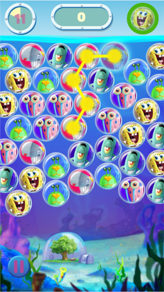 海绵宝宝泡泡派对游戏攻略图片3